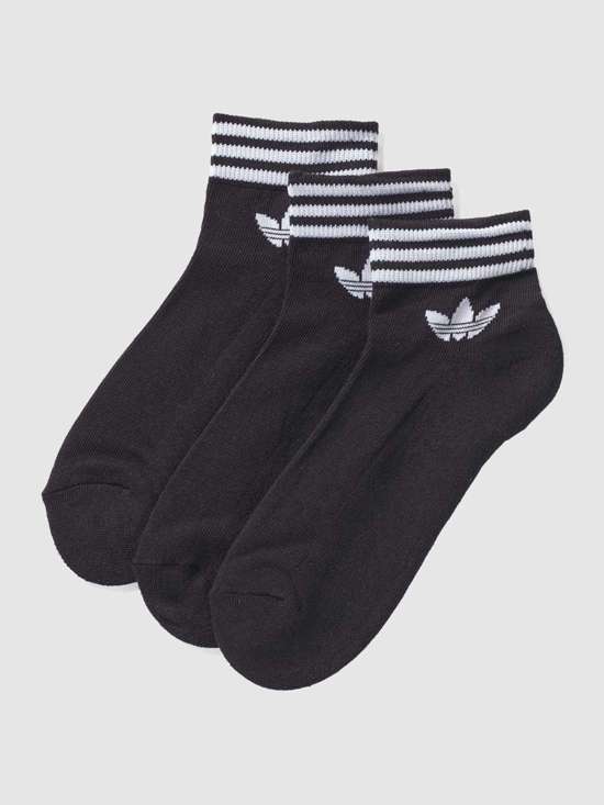 Носки-кроссовки из эластичной смеси хлопка, в упаковке 3 шт