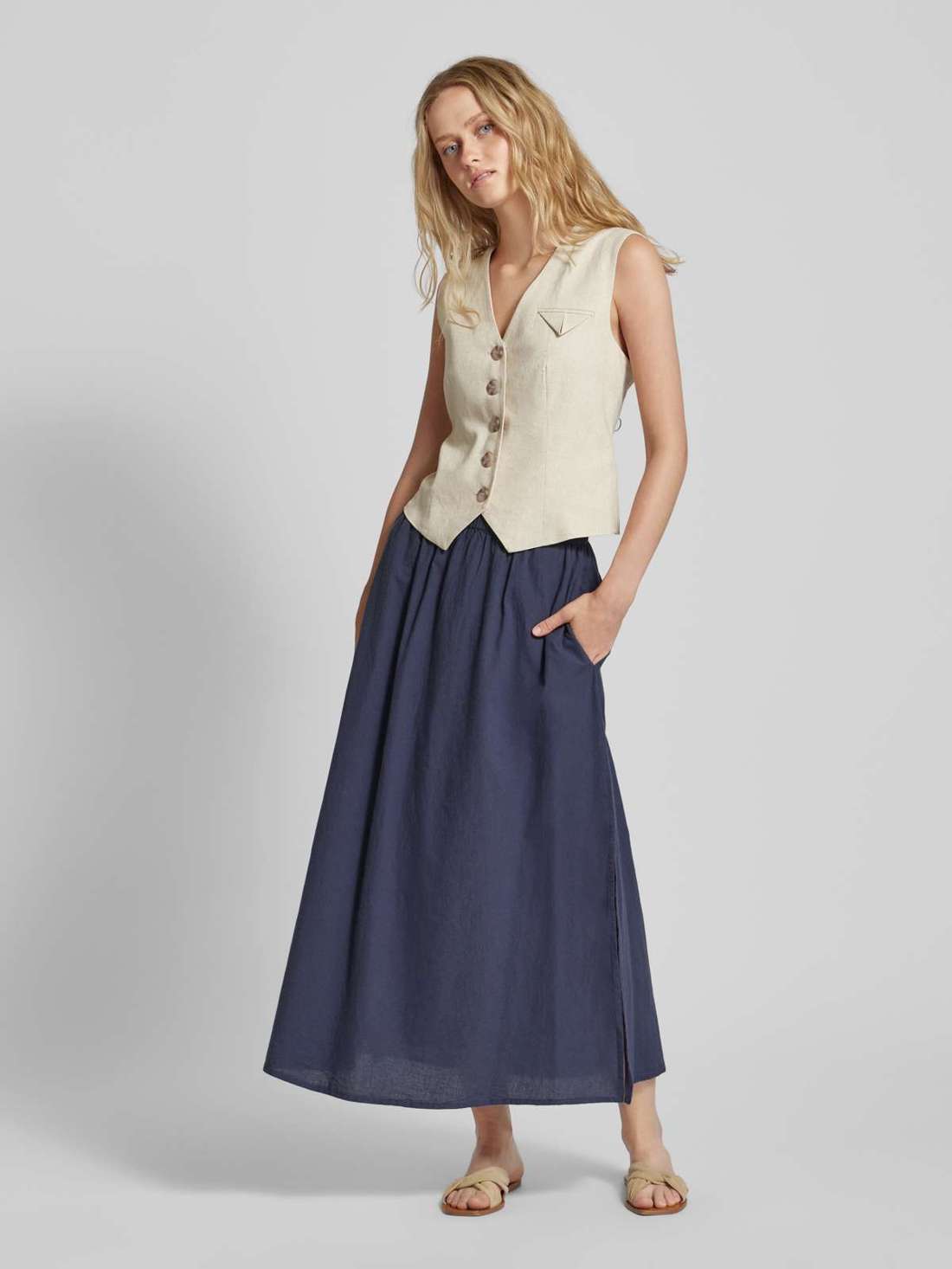 Юбка макси с эластичным поясом Nia