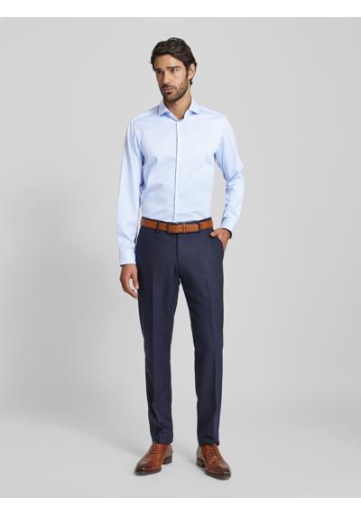 Деловая рубашка классического кроя с воротником «Кент»