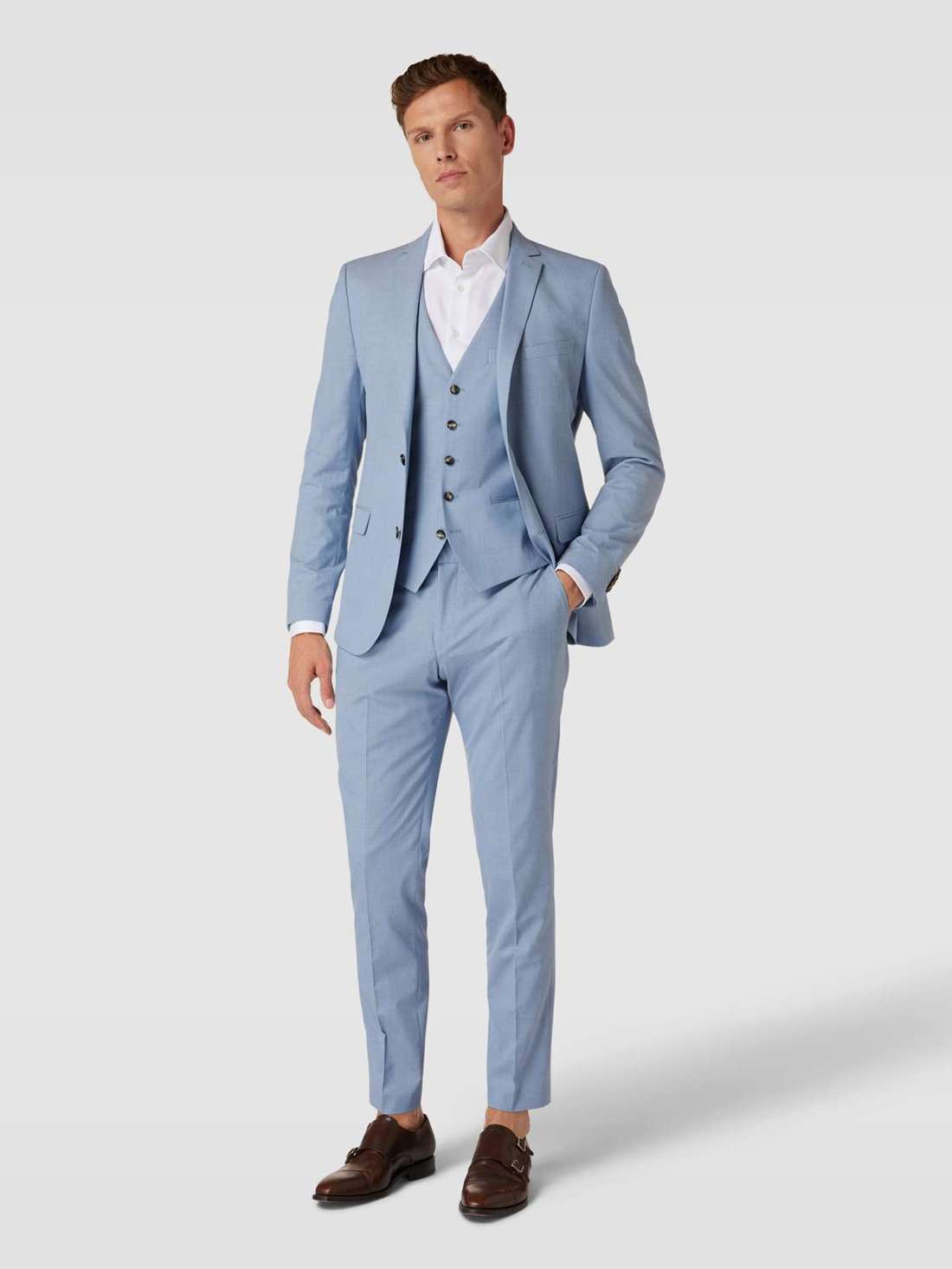 Жакет на двух пуговицах с воротником с лацканами Pure