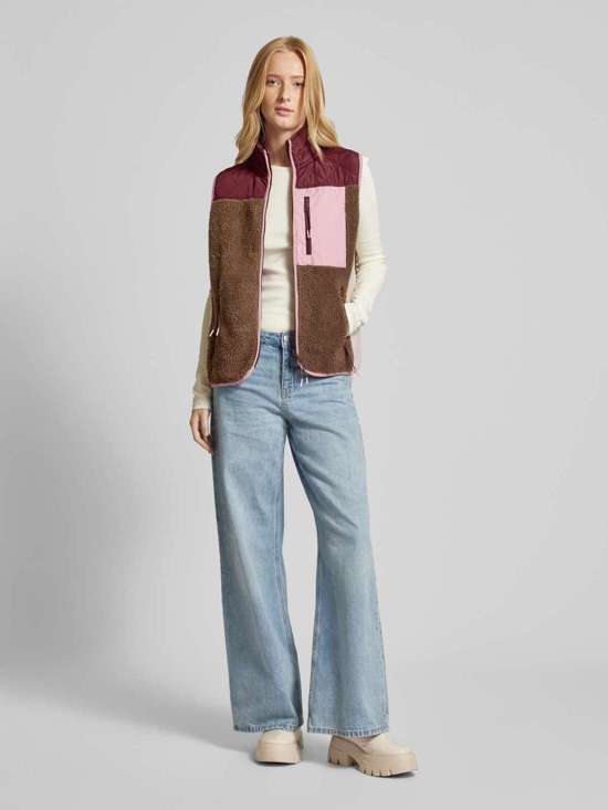 Жилет с отделкой из искусственного меха BERRI