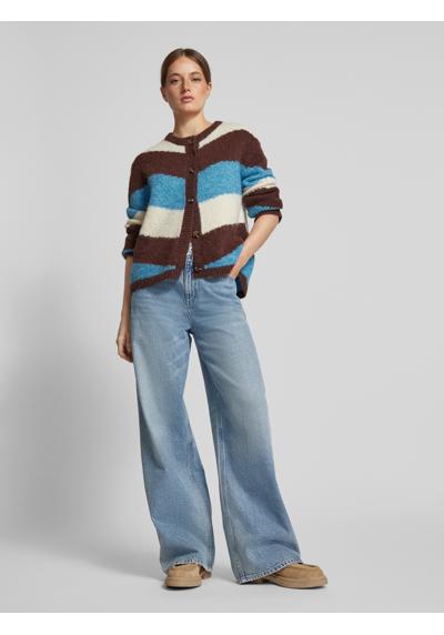 Кардиган оверсайз с содержанием шерсти