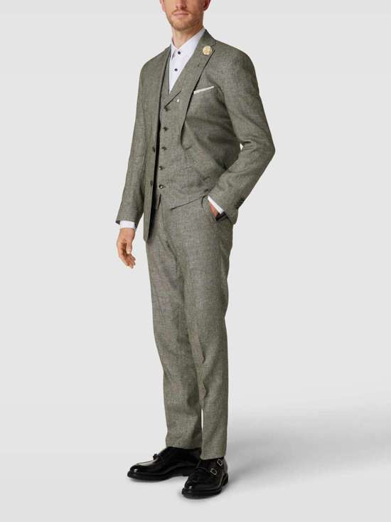 Костюмные брюки с тонким узором Shiver