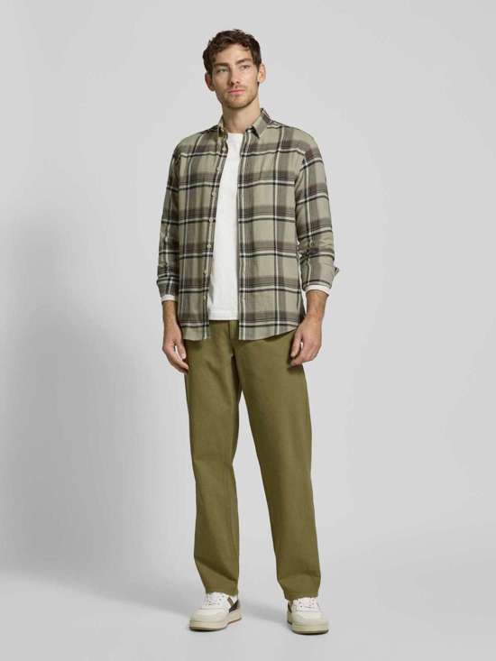 Брюки зауженного кроя с эластичным поясом CLAY