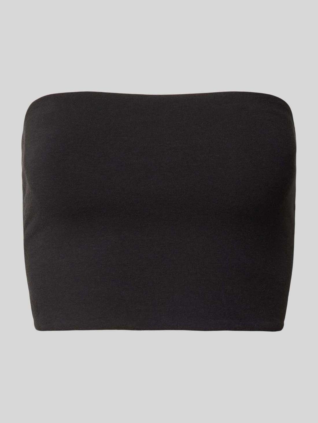 Укороченный топ-бандо с эластичным поясом