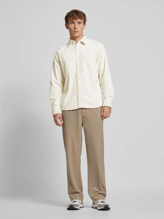 Повседневная рубашка со структурированным узором