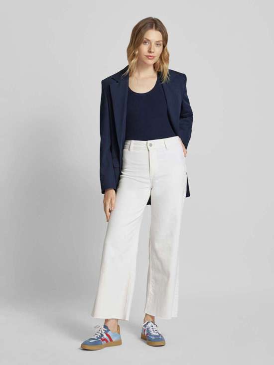 Облегающая майка с ребристой отделкой RIRI