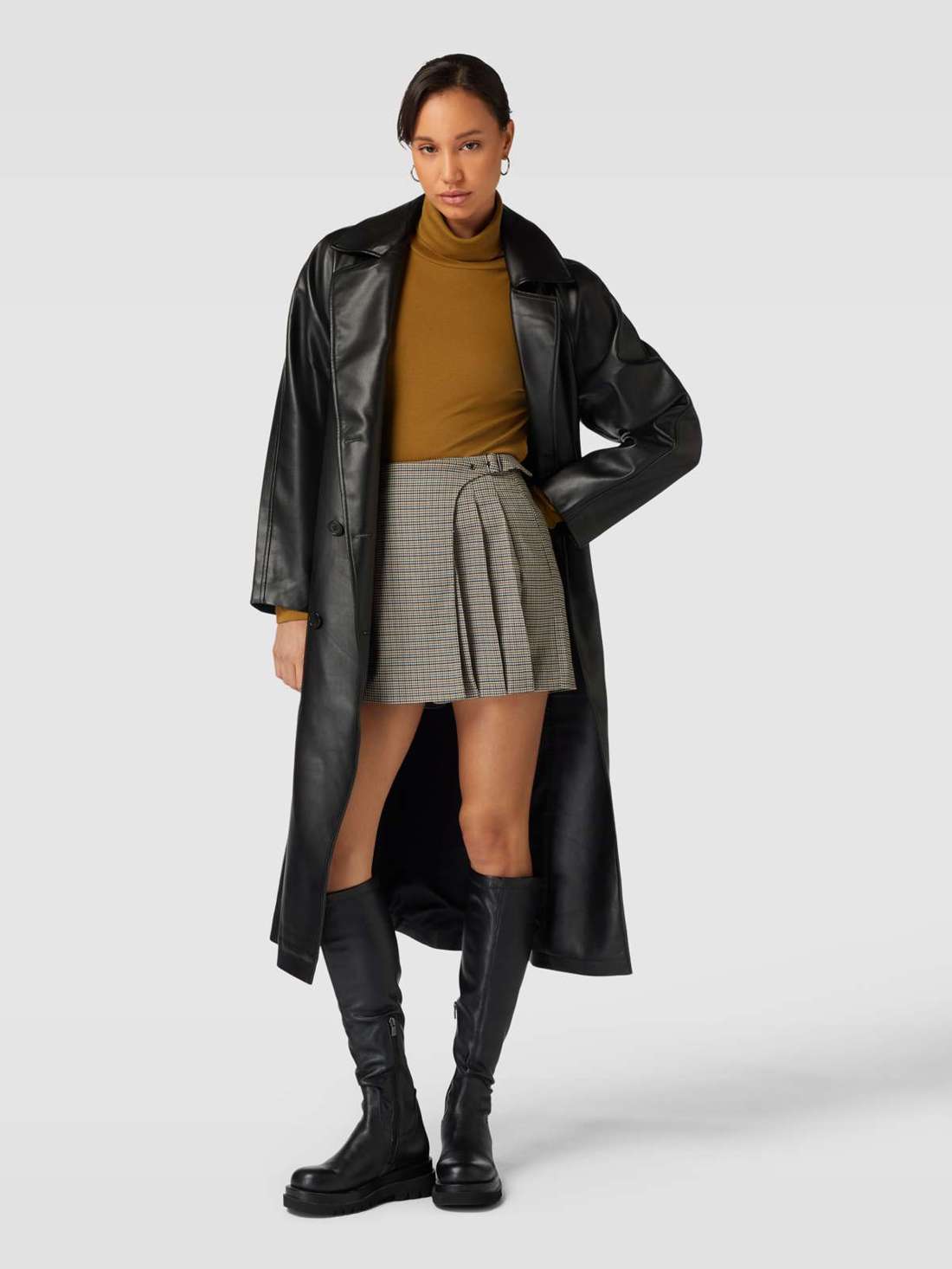 Мини-юбка в клетку