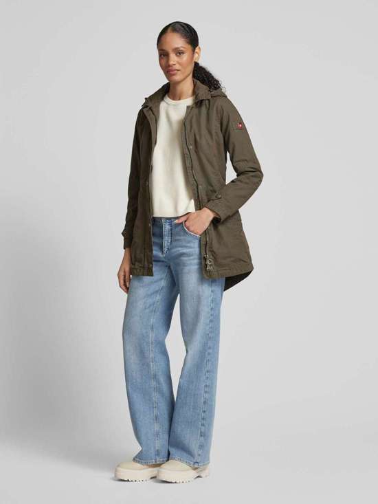 Функциональная куртка с воротником стойкой HUDSON