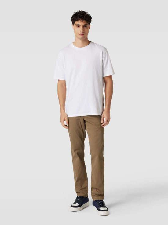 Брюки узкого кроя с боковыми карманами "LOU"