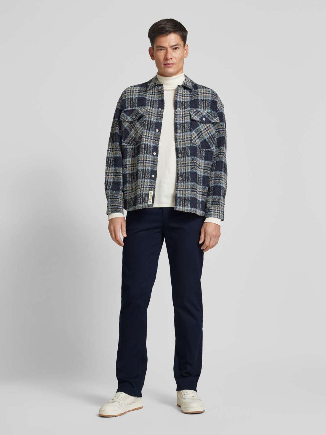 Брюки стандартного кроя с пятью карманами DENTON