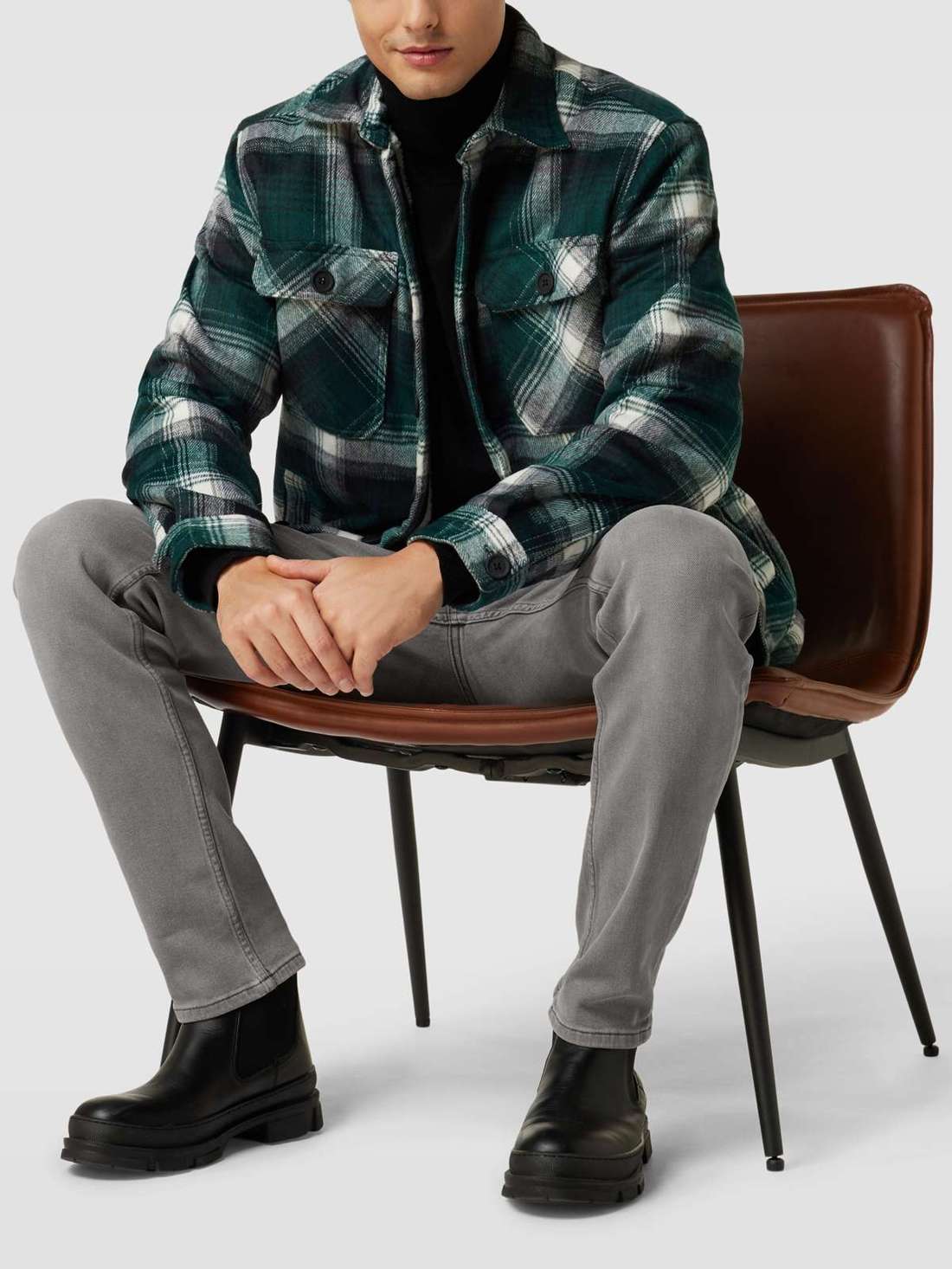 Джинсы узкого кроя с эластичной тканью Sjöbo