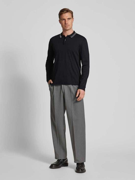 Рубашка-поло с лейблом Pleins