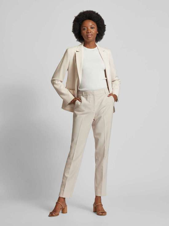 Брюки однотонного дизайна