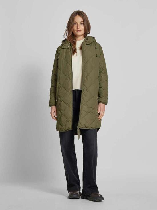 Стеганое пальто с капюшоном Signa