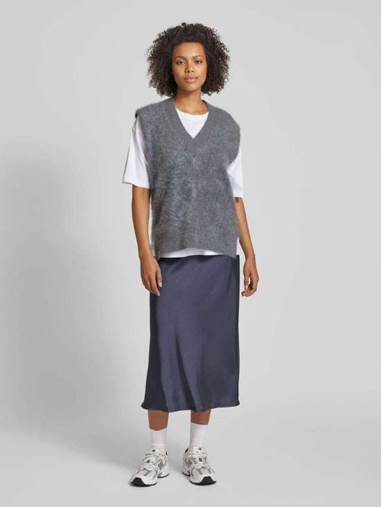 Слегка расклешенная юбка миди с эластичным поясом BOVARY