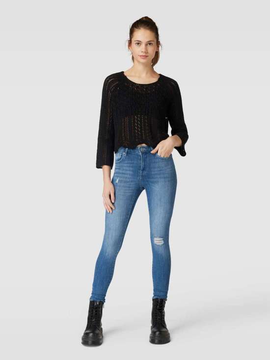 Джинсы скинни с потертым видом POWER