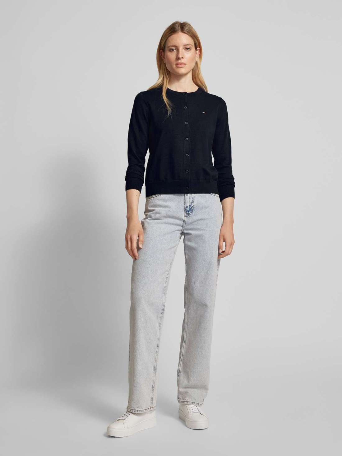 Кардиган с вышивкой логотипа