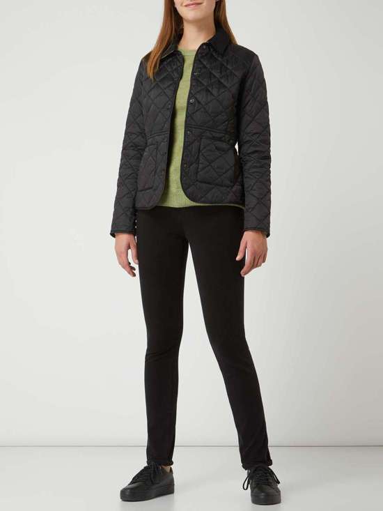 Стеганая куртка с вельветовым воротником Deveron