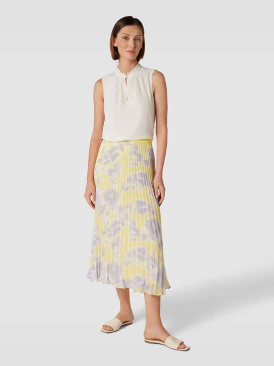 Юбка-миди с цветочным узором