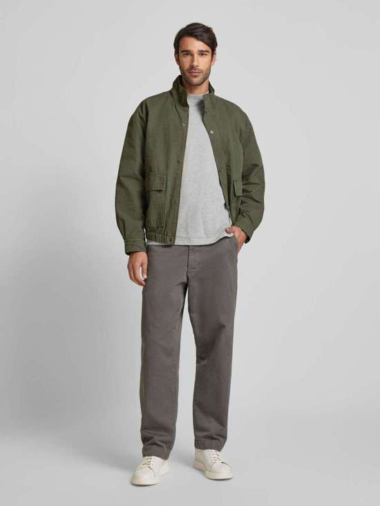 Блузон с воротником стойкой RYGYBAY