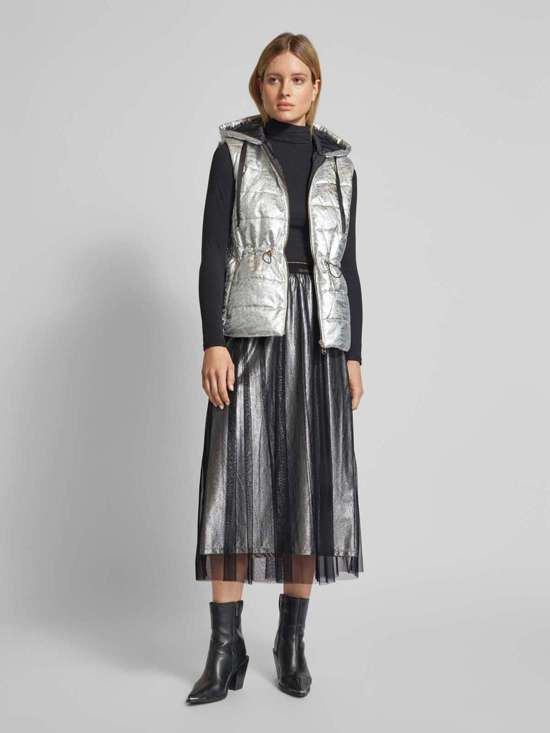 Юбка макси с эластичным поясом с этикеткой