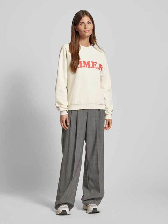 Толстовка с эффектным принтом LELA BRUSHED