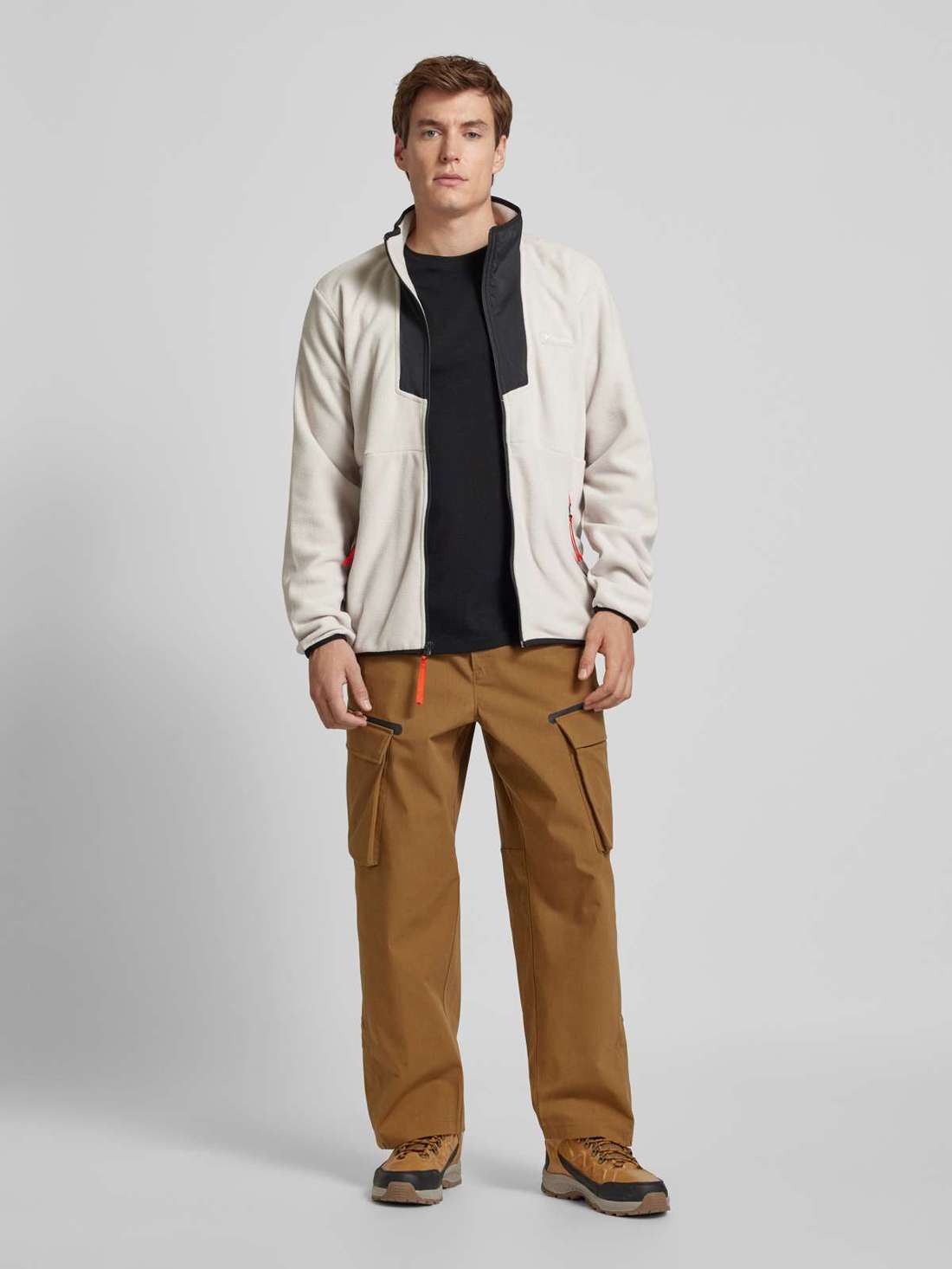 Флисовая куртка с нашивкой-лейблом SEQUOIA