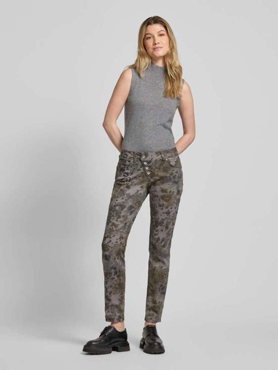 Укороченные джинсы узкого кроя Malibu