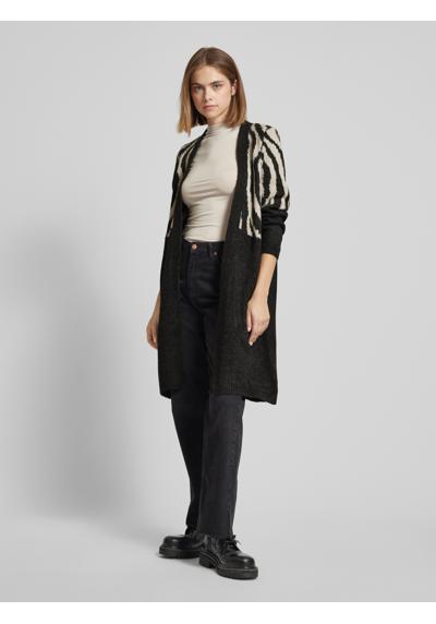 Кардиган комфортного кроя со сплошным узором JADE