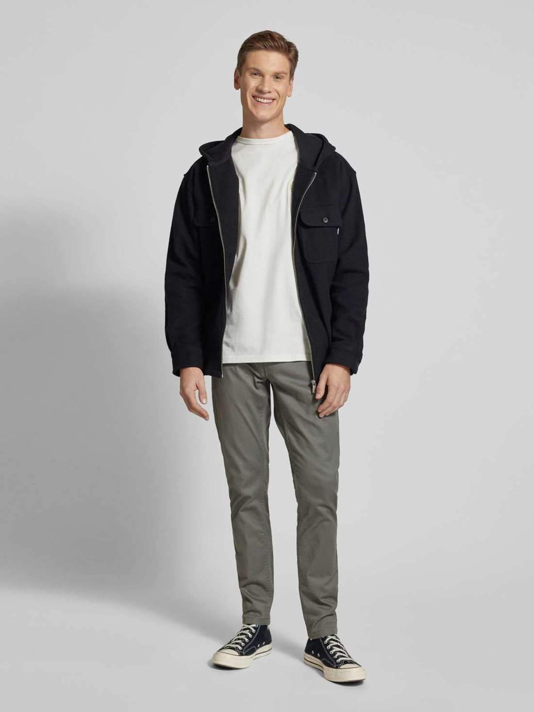 Тканевые брюки с французскими карманами Bronson