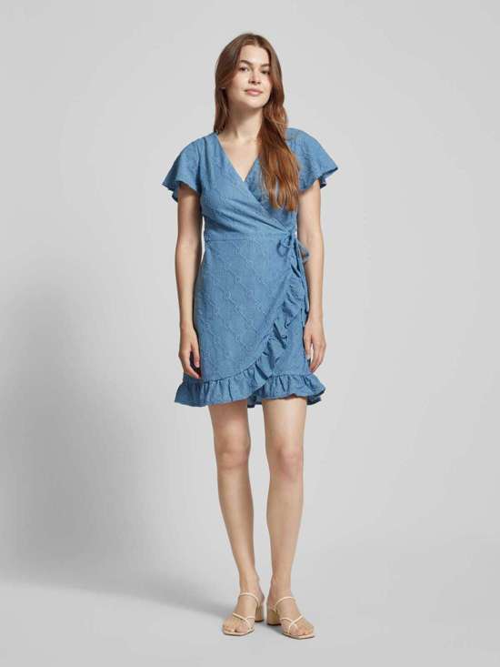 Мини-платье со структурированным узором DELEA