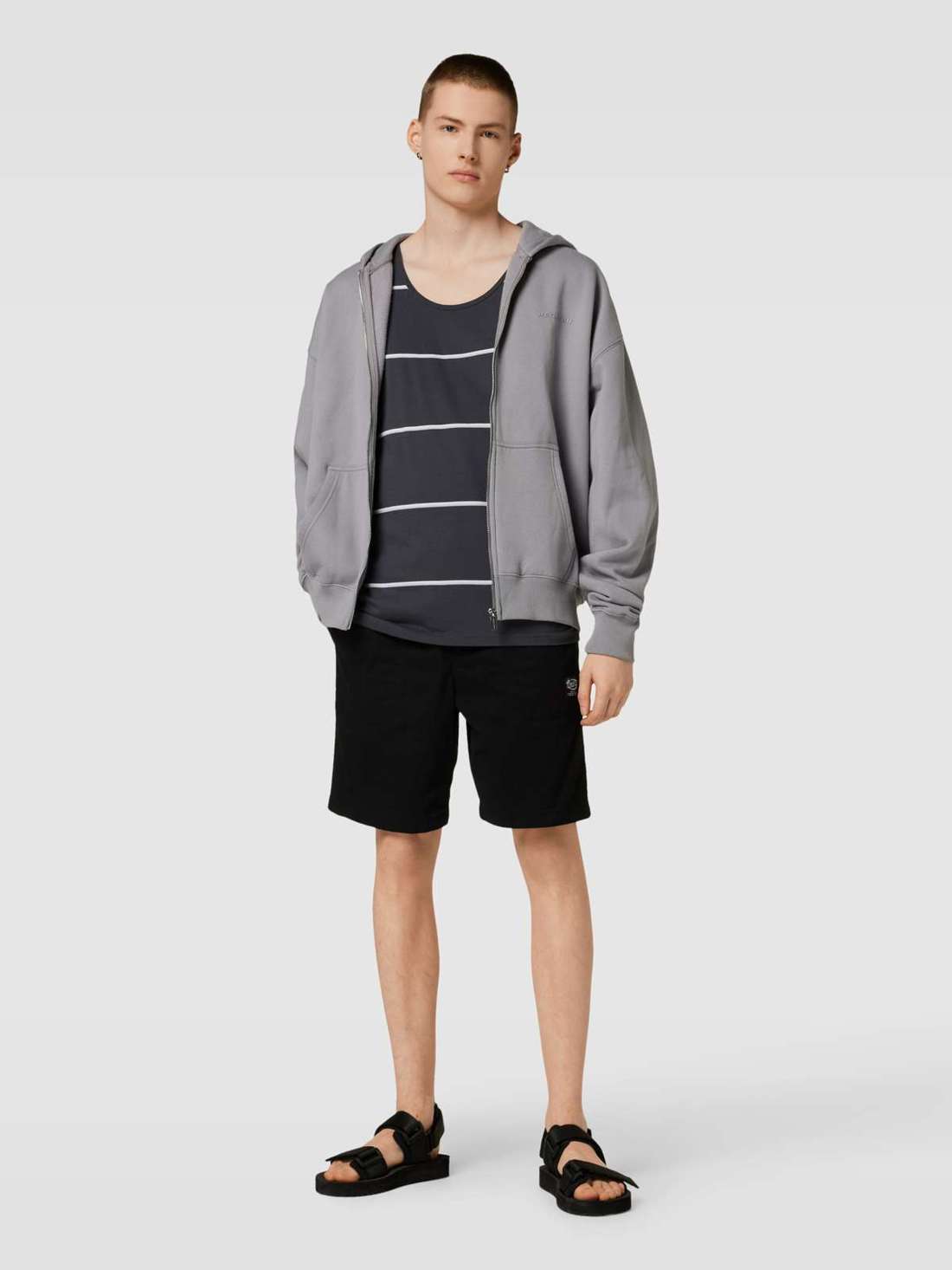 Майка с полосатым узором RAILS