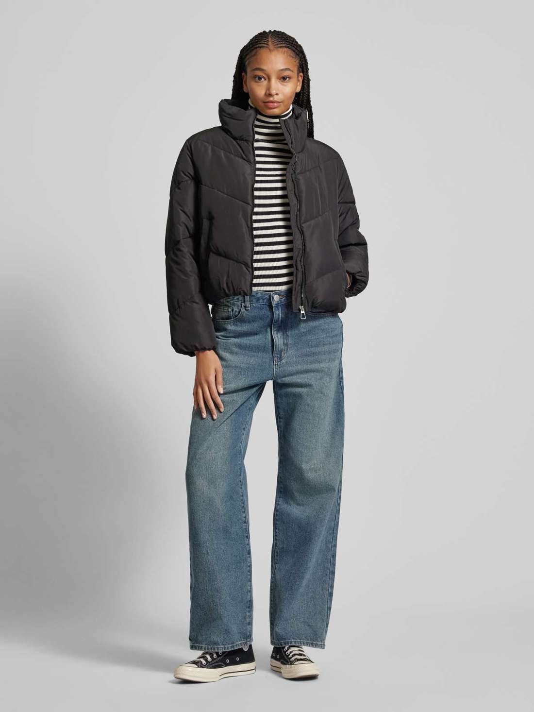 Стеганая куртка классического кроя с воротником стойкой MAGGI