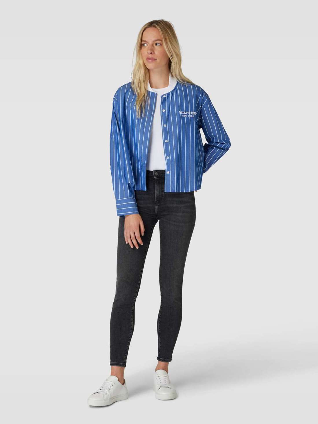 Блузка с полосатым узором BASEBALL