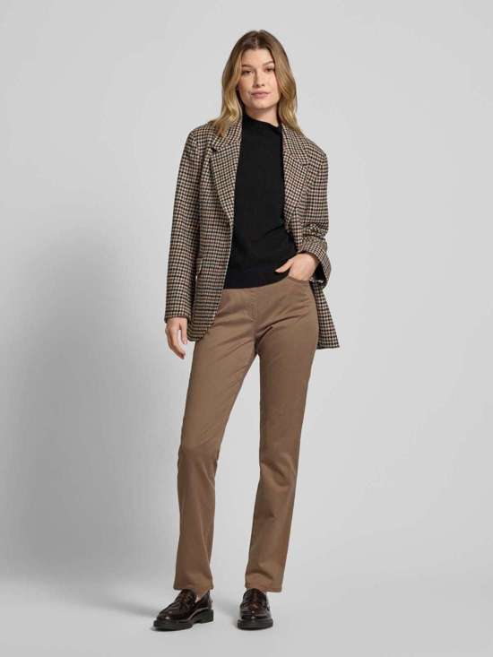 Брюки узкого кроя с эластичным поясом Pamina