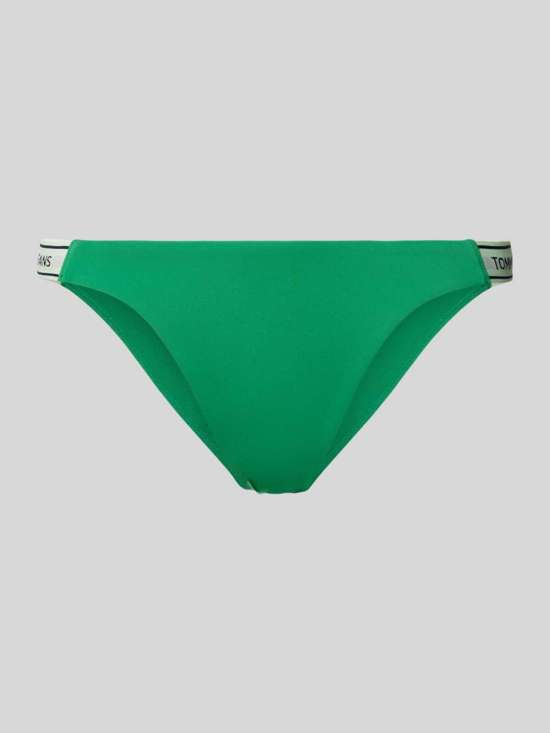 Трусики бикини с принтом этикеток