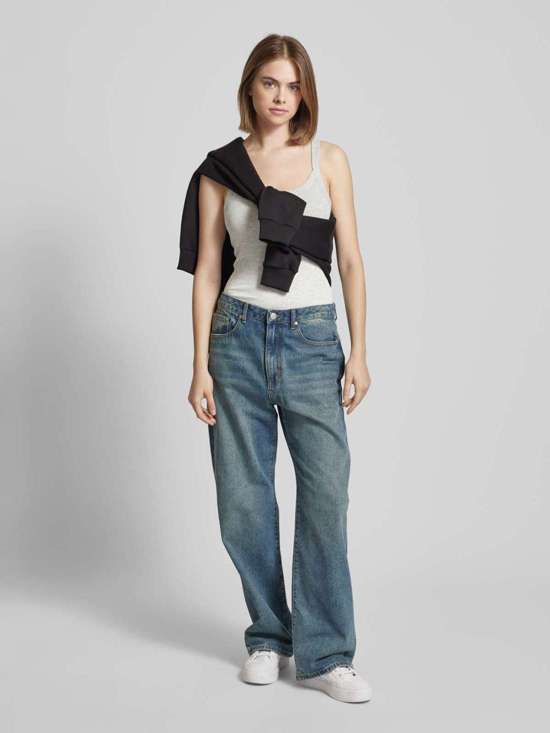 Майка с ребристым узором