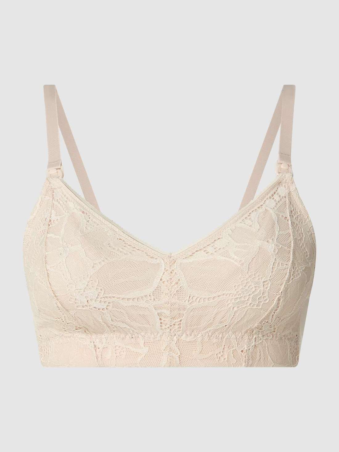 Бюстгальтер для кормления с кружевной отделкой