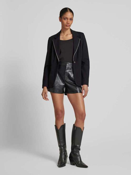 Блейзер из смесовой вискозы с карманами с клапанами NEW LENA