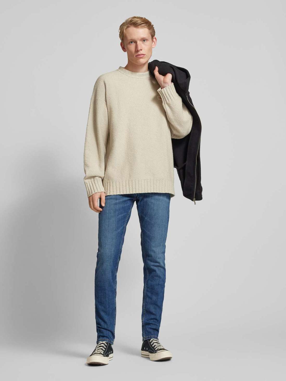 Джинсы узкого кроя с пятью карманами, дизайн «MIKE» SPIKE