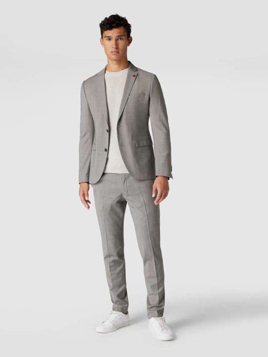 Костюмные брюки узкого кроя с заглаженными складками Monopoli