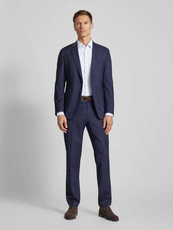 Деловая рубашка приталенного кроя с воротником «Кент» Hank