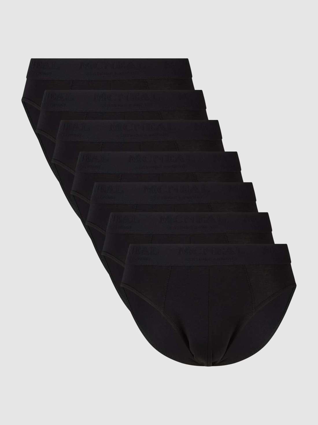 Трусики с логотипом на поясе, в упаковке 7 шт