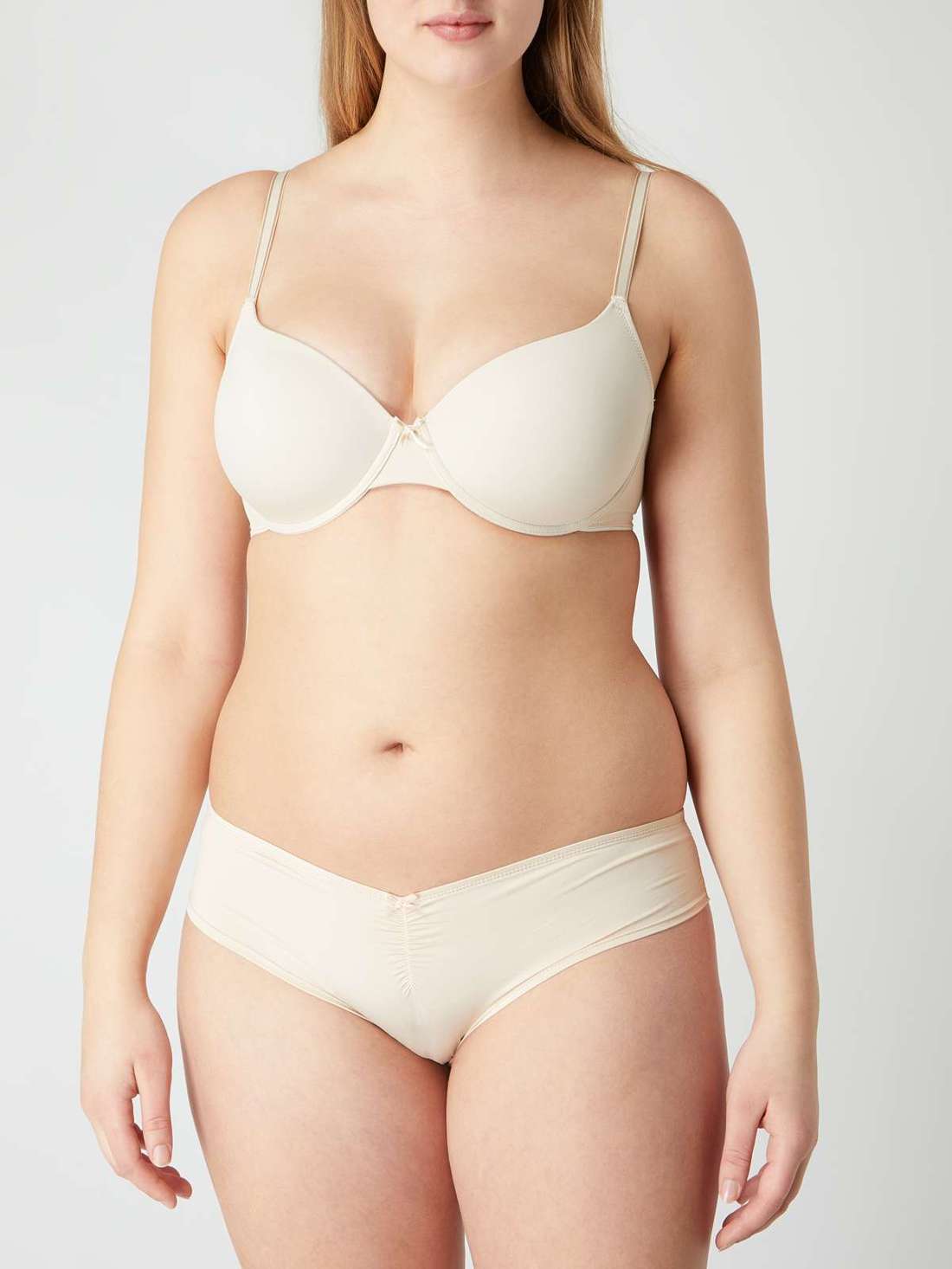 Бюстгальтер на косточках с бретельками-спагетти PERFECT BASICS