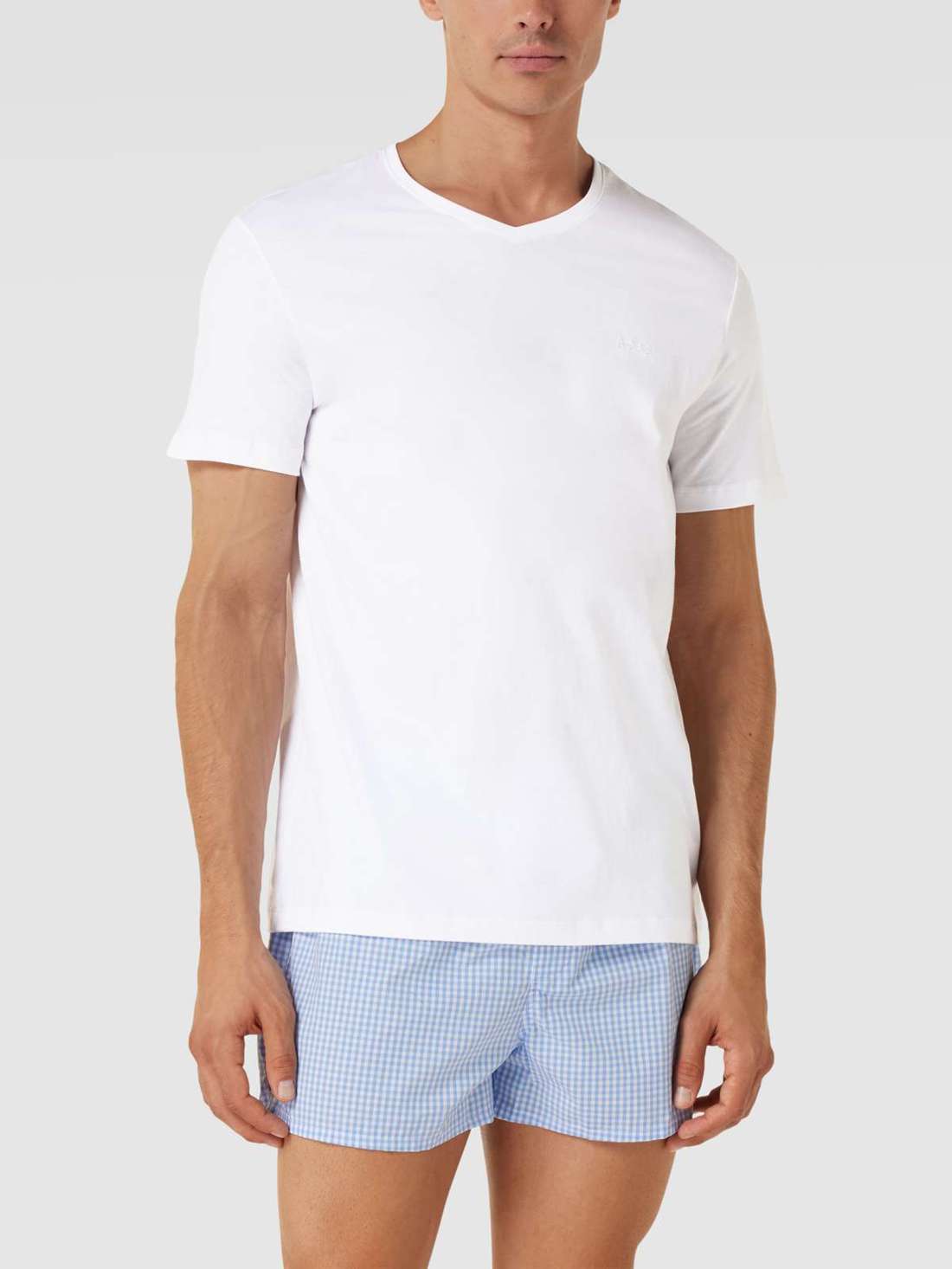 Футболка с V-образным вырезом в упаковке 2 шт ComfortS