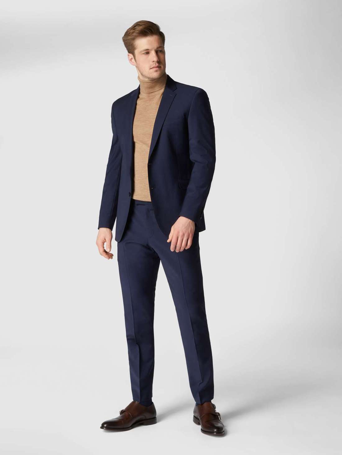 Костюмные брюки узкого кроя с эластичным наполнением Flex Cross