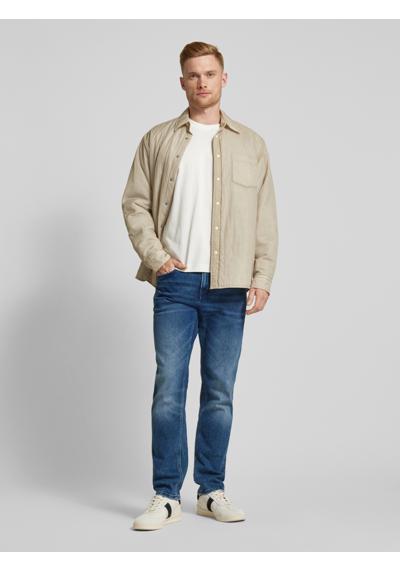 Джинсы современного кроя с пятью карманами Mitch