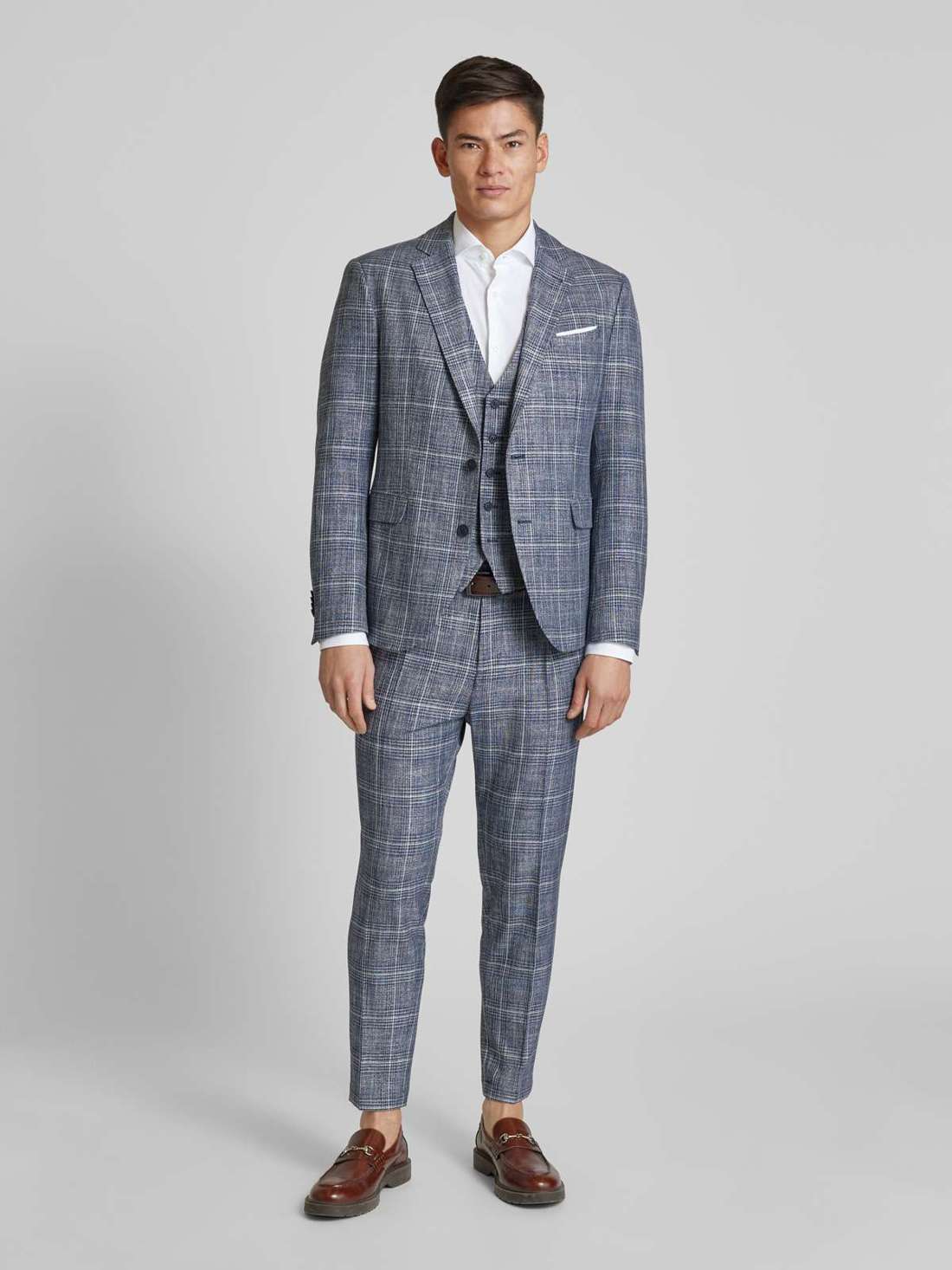 Брюки на крючке и молнии Sando