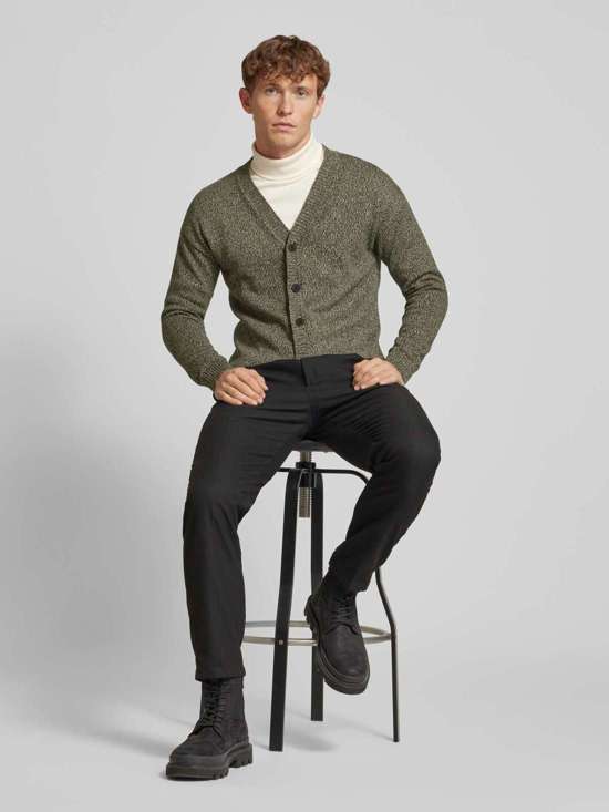 Кардиган с планкой на пуговицах